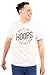 Basketball Hoops Jock Ball All Day Mens Graphic T Shirt Tees White