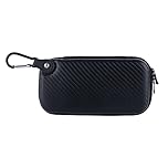 Wolfteeth E-Cigarette Vape Bag Travel Portable Case for Ecig Mods Battery Liquid RDA RTA Atomizers Accessories, Hanging With Buckle, Empty & No Liquid No Nicotine / Black 122402