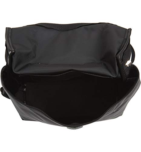 Longchamp 'Le Pliage' Nylon and Leather Club Backpack, Black