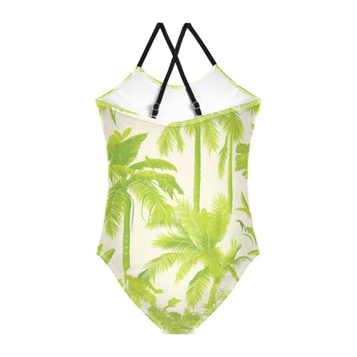 Penguin Wheat Girl's Swimsuit 1 Piecing Toddler Swim Suits for Girls Bathing Suit for Girls Beach2