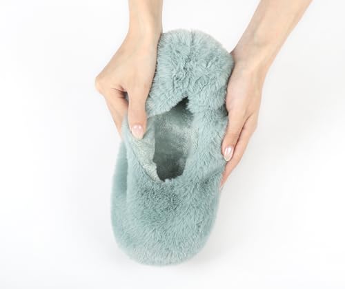 Image of Keyela Women's Ballerina Slippers,Non-Slip Bedroom Slippers Socks | Soft fuzzy slipper socks for ladies Indoor home slippers Cozy sock slippers Ballet Slippers