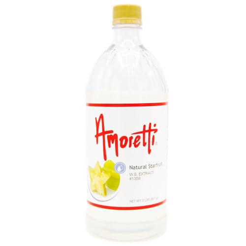 Amoretti - Natural Starfruit Extract Water Soluble 2 oz - Highly Concentrated & Perfect For Pastry, Savory, Brewing, and more, Preservative Free, Vegan, Kosher Pareve, Keto Friendly - Thumbnail 3