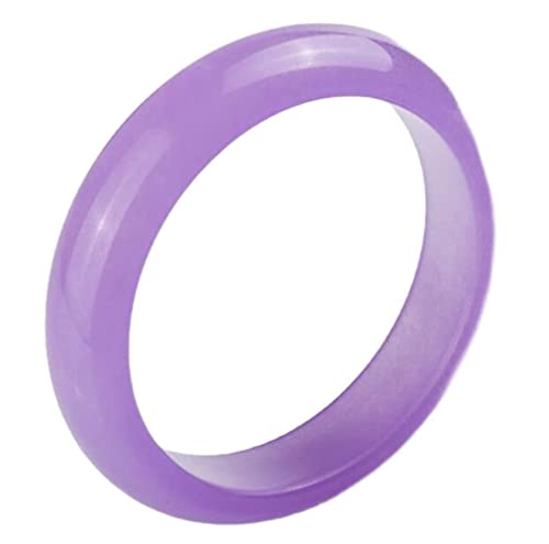 Bracelet en jade véritable violet de qualité premium pour femmes
