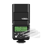 SUPON 3 Pack Screen Protector for Godox V350 and TT350 Flash