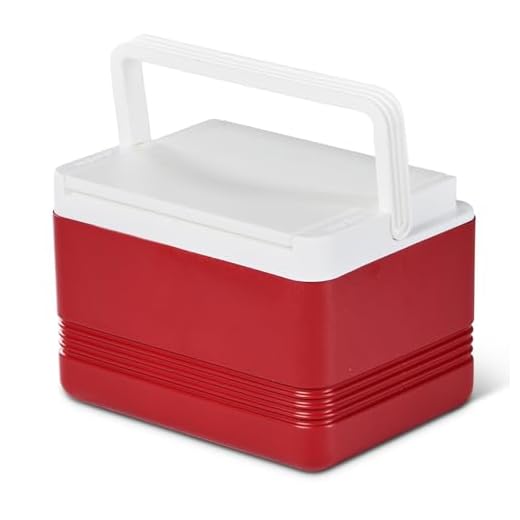 Igloo Legend 6-Can Cooler, Red, 5 Qt