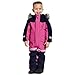 Boy Clothes Winter Snow Suit for Kids Fashion Boys One Piece Snowsuit Girls Ski Outfit Waterproof Snowboard Suits Winter Outdoor Clothes Hot Pink 3-4 Years