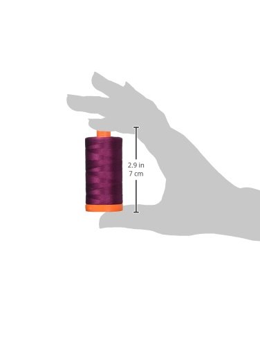 Hilo de algodón Aurifil Plum 50 Weight 1422 yard miniatura 2
