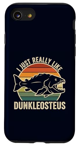 Dunkleosteus ��j����̊Z���b�L���Ð����w �X�}�z�P�[�X iPhone SE (2020) / 7 / 8 �p