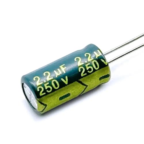 Condensateur aluminium 250V 2.2uf pour montages audio et cartes électroniques de rechange