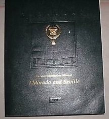Paperback 1991 Cadillac- Service Information Manual- Eldorado and Seville Book