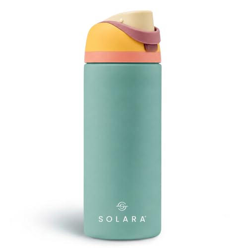 Image of SOLARA Orion Insulated Water Bottle 1 Litre, Hot & Cold Thermosteel, Sea Glass