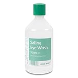 Lewis-Plast Saline Eye Wash Solution, 500ml Bottle for Safe and Effective Eye Care