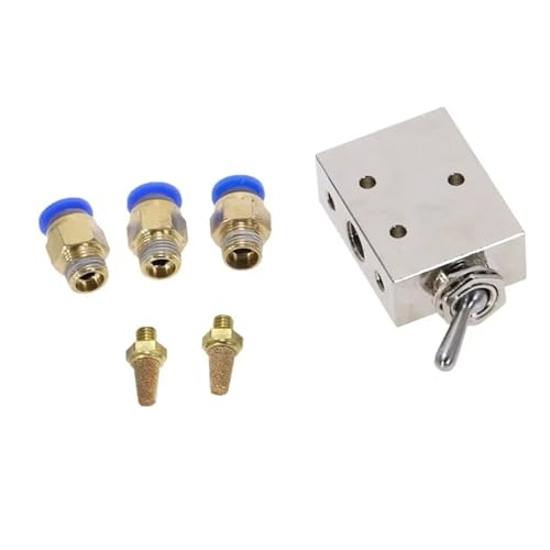 Válvula de 5 vías y 2 posiciones HL2501-V para aire comprimido 5