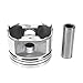 WINBEST 020 Piston Compatible with 1986-2001 for Ford Windstar Ranger Taurus, 1994-2001 for Mazda B3000, 1986-2001 for Mercury Sable Topaz 3.0L