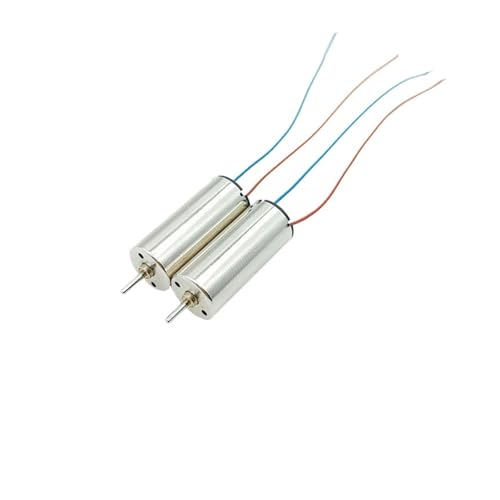 Moteur sans noyau 8520 micromoteur DC 6V 42000 tr/min pour mini quadricoptère DIY