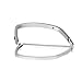 MSA 10158799 V-Gard Frame - General Purpose & Elevated Temperature Applications, Fits Cap-Style Hard Hats, Metal - Heavy Duty Anodized Aluminium, Durable & Replaceable Safety Helmet Accessory
