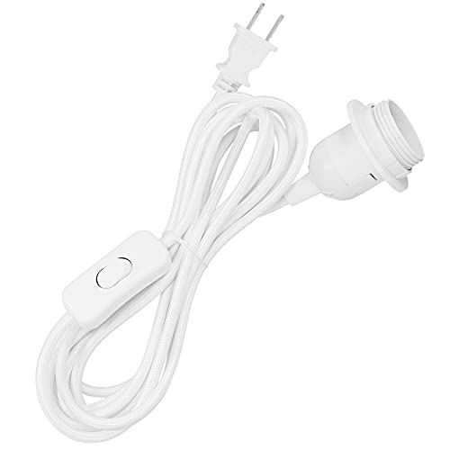 Kwmobile 52512.114.01 Plug-In Light Cord - 20Ft Long Fabric Pendant Lamp Cable thumb #4