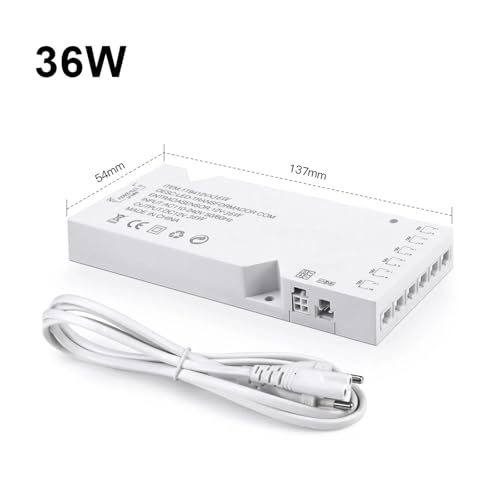 Transformateur LED 12V DC centralisé contre le scintillement des rubans