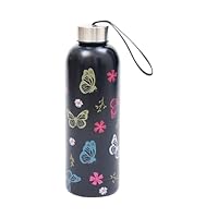 Eco Chic Herbruikbare thermische fles | RVS geïsoleerde reisfles met lekvrij deksel | Milieuvriendelijk en herbruikbaar voor warme en koude dranken (schattig schapen