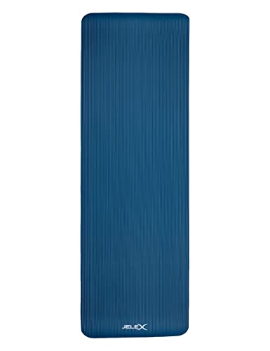 JELEX Namaste Sport Fitness Yoga Matte blau