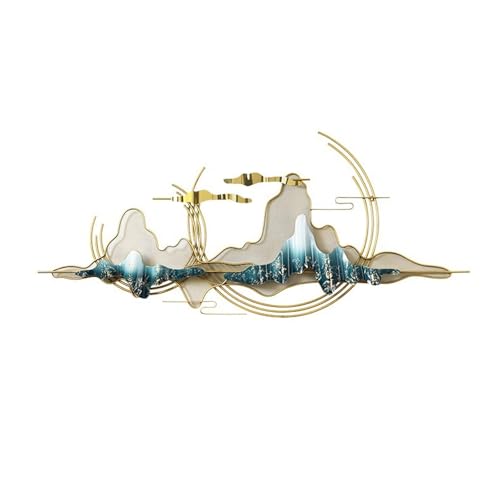 Décoration murale métal relief rompre monotonie mur blanc - 6