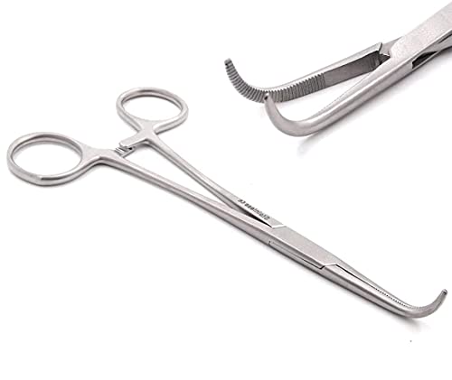Right Angle MIXTER HEMOSTAT Forceps 9" FINE Point, Stainless Steel