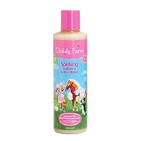 Childs Farm Conditioner für Kinder 250 ml | Erdbeere und Bio-Minze | Alle Haartypen | Pflegt und nährt | Geeignet für trockene, empfindliche und auch zu Neurodermitis neigende Haut