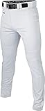 easton pantaloni da baseball da uomo a lunghezza intera, bianco, l