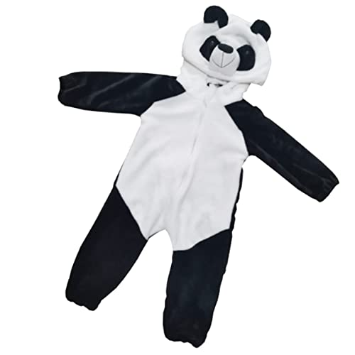 Barboteuse panda bébé vêtement de nuit chaud pour hiver cocooning