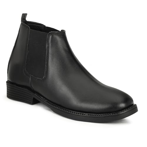 Image of Men's Chelsea Boots | Handcrafted | High Ankle Boot| Comfortable Formal Office & Casual Wear Shoes