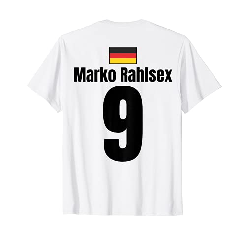 Hombre Disfraz para parejas, carnaval, camiseta de Alemania Camiseta