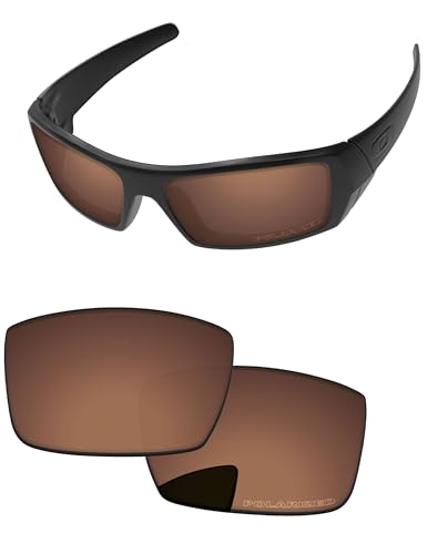Image of Replacement Lenses for Oakley Gascan OO9014 60mm Sunglass - Precision Fit, UV Block & Impact Resistant