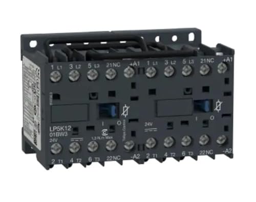 Contacteur réversible à trois étages 24V CC 12A avec antiparasite intégré LP5K1201BW3