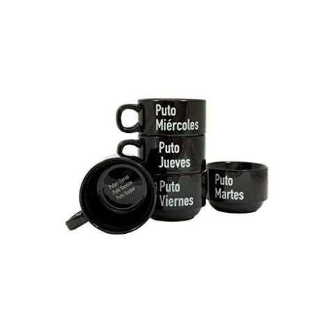 Fisura - Juego de tazas originales "p*ta semana" Cover