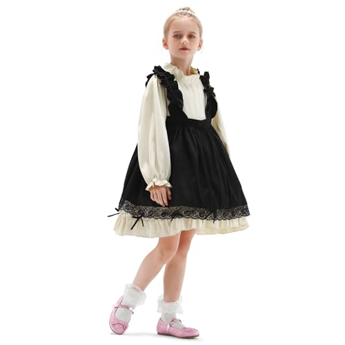 K KomForme Girl's Ballet Flats Non-Slip Soft Mary Jane Walking Party Dress Shoes for Toddler/Little Kid/Big Kid3