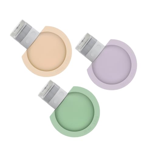 WOONEKY Reiseutensil - 90 Ml Nachfüllbare Shampooflaschen Auslaufsichere Toilettenartikelbehälter Für Haare &