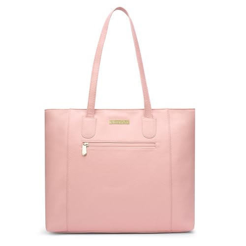 Image of Caprese Bertha 16 Inch Laptop Compatible Large Tote Bag for Women | Stylish Multi-Compartment Design for Work, Travel,Shopping | Comfortable Straps Shoulder & Handheld Bag | Essentials & Daily Use