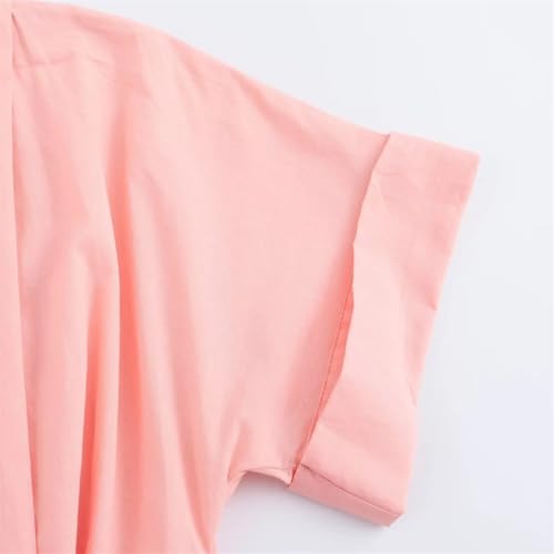 French Style Cotton Short-Sleeved Dress4