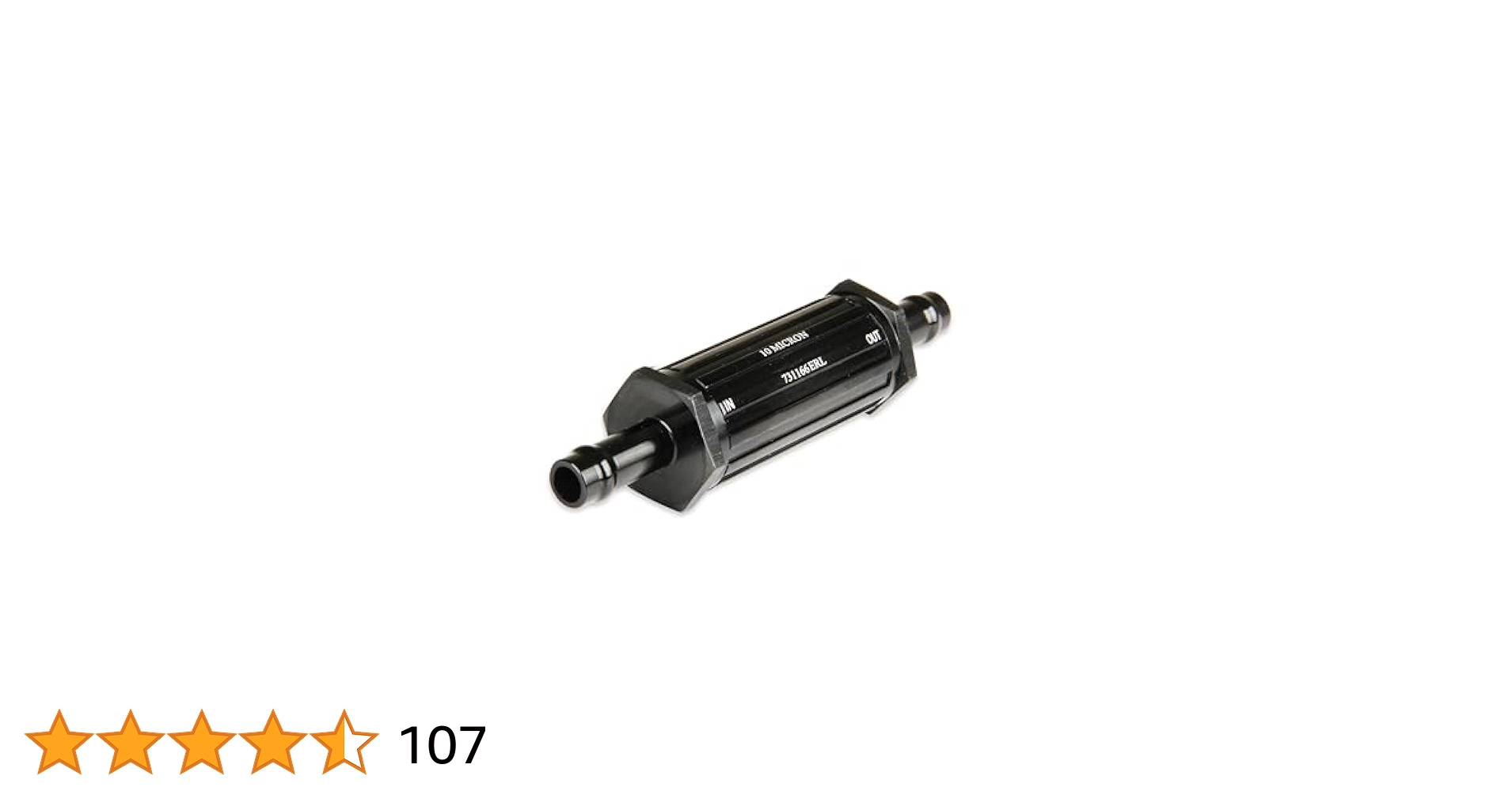 Lemonrice　1113 Earl's 3/8 Vaprgard Fuel Filter-10 Micron-Efi, Fuel Filters