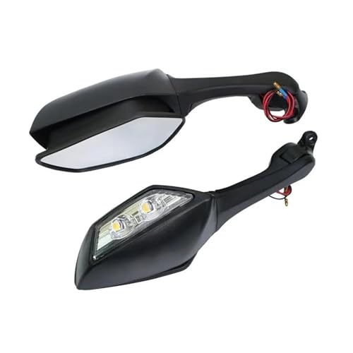 Motocicleta luz de intermitente espejos retrovisores para Ninja ZX10R y H2 2015