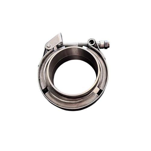 Brida de tubo de escape titanio de 45mm Vband macho hembra para coche de carreras 6