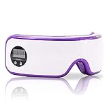 La Luna ラルーナ エアーアイマスク 目元エステ アイウォーマー 実用的 目元ケア 母の日 ラヴィットで紹介 ホット アイケア 安眠 快眠 充電式 ヒーリング音楽 睡眠 誕生日 プレゼント パープル