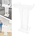 45.28 in Acrylic Podium Stand, Stand Up Clear Acrylic Podium, for Speech and Reception