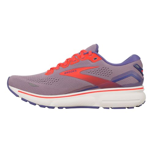 Brooks Brooks Women's Ghost 15 Neutral Running Shoe - Rhapsody/Iris/Coral - 5.5 Medium