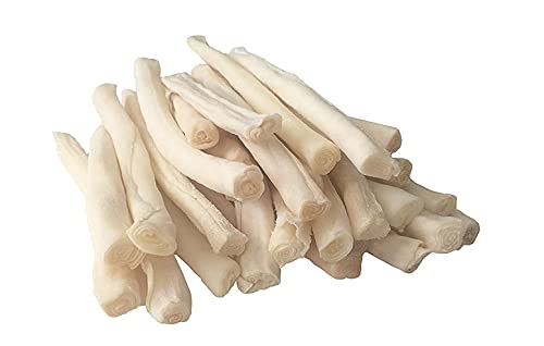 123 Treats | Rawhide Sticks Dog Chew - (30 Count) 5-6