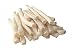 123 Treats | Rawhide Sticks Dog Chew - (30 Count) 5-6" Long - Natural Small Beef Hide Skinny Rolls
