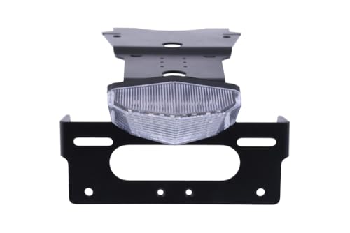 Support de Plaque AVDB Compatible avec BMW R1300GS 2024-2026 feu transparent