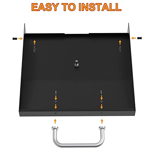 17 inch Hard Cover Hood for Blackstone Adventure Ready 1832 Tabletop Griddle (Before Year 2021), Parts for Blackstone 1971 17\" Griddle Accessories Hard Cover, Updated 17 inch Grill Hinged Lid w/handle - Thumbnail 7