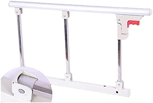 Barandilla plegable para cama, dispositivos de asistencia médica hospitalaria, barandilla plegable de seguridad para adultos mayores para cama tamaño king queen twin, barandilla nocturna para per