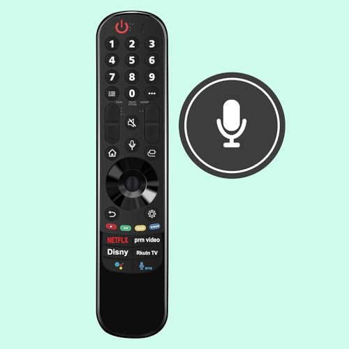 Replacement Voice Remote Controller MR22GN, Fit for LG 2022 Smart 4K TV OLED evo C2 G2 Series TV OLED65A26LA OLED55A26LA OLED48A26LA OLED55B26LA OLED65B26LA OLED77B26LA OLED65CS6LA OLED55CS6LA - Image 2